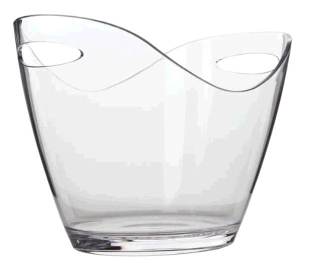 Rental store for Wine Bucket - Clear Acrylic Oval Wine in Plymouth MA