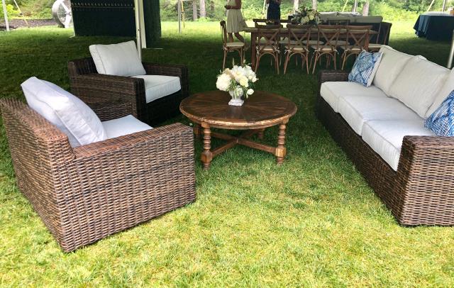 Rental store for SOFT SEATING, TABLES   ACCESSORIES in Plymouth MA