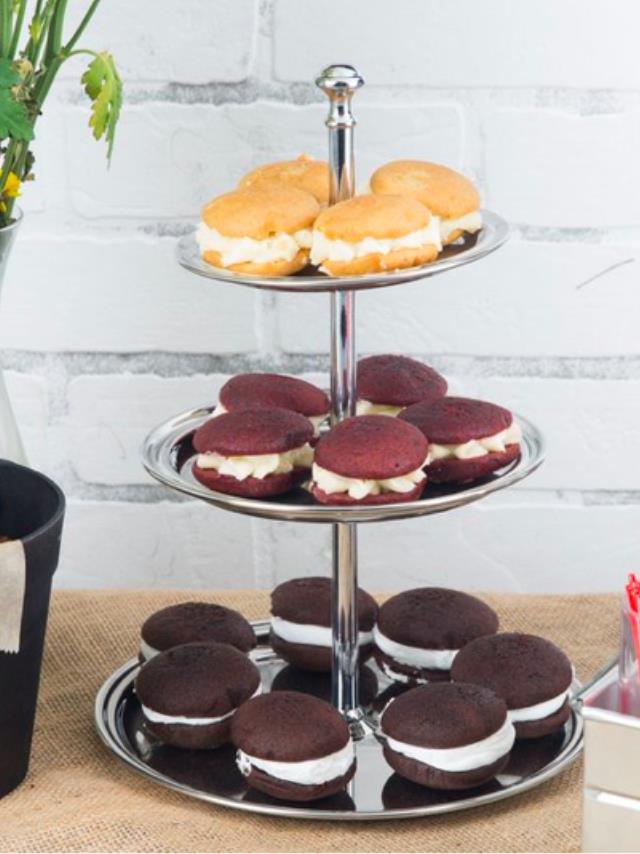 Rental store for 3 Tier Stainless Steel Display Stand in Plymouth MA