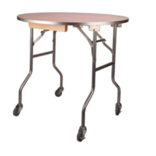 Rental store for 36  Round Rolling Cake Table in Plymouth MA