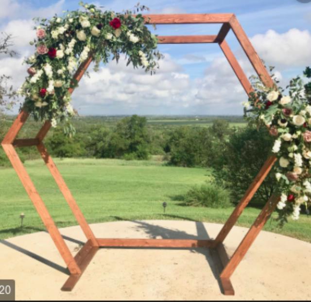 Rental store for HEXAGONAL CEREMONY ARCH in Plymouth MA