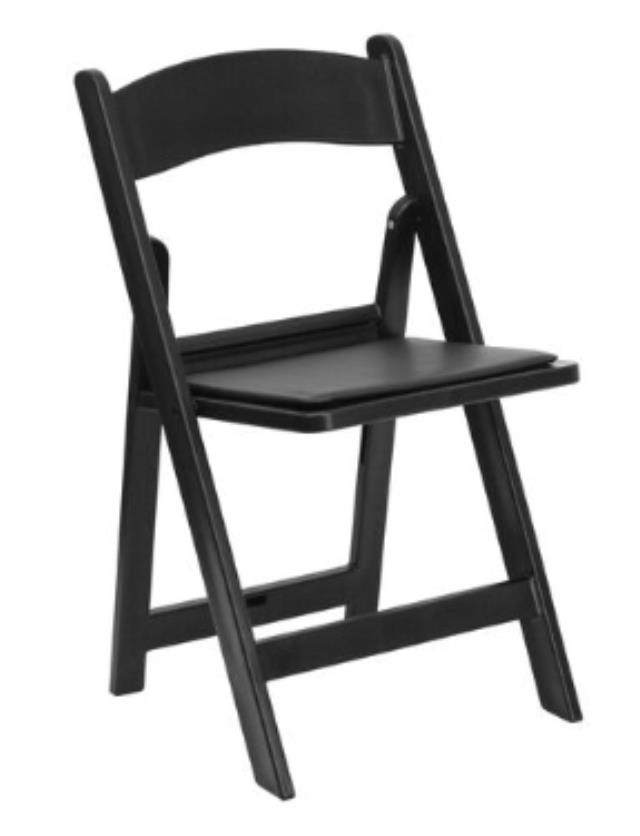 Rental store for Chair - Garden, Black w  black pad in Plymouth MA