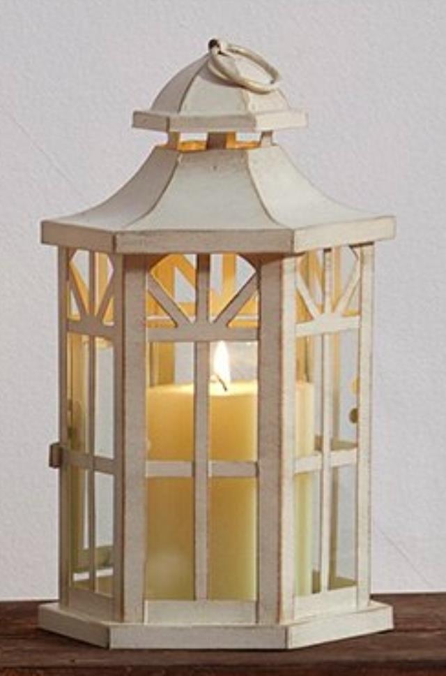 Rental store for 10  Antique White Lantern in Plymouth MA