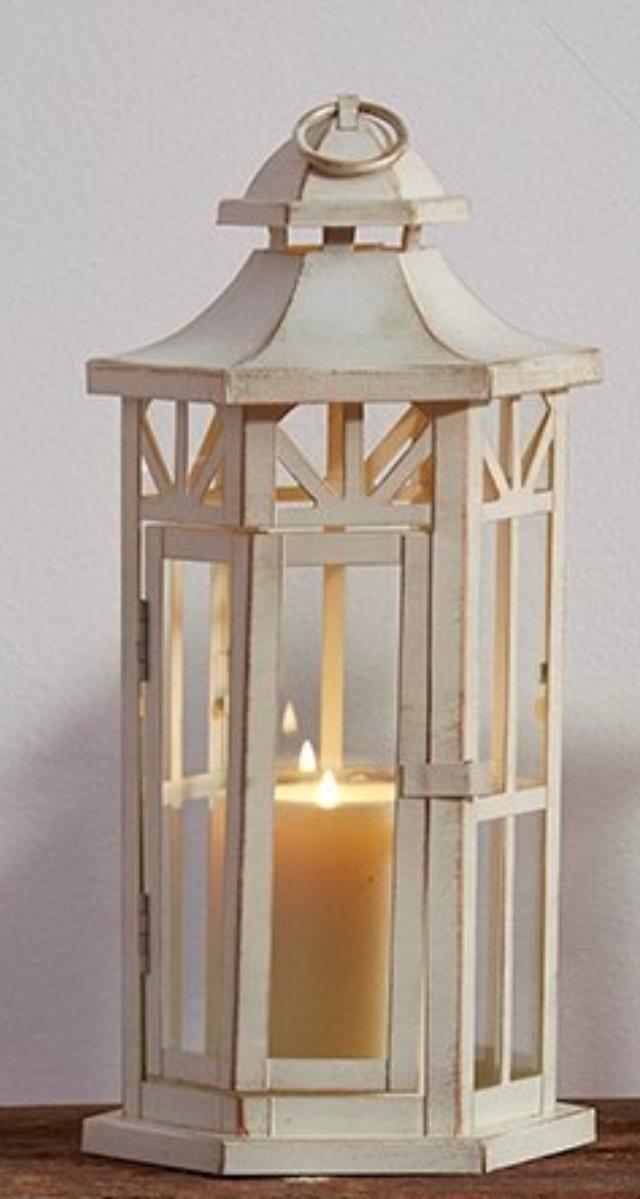 Rental store for 14  Antique White Lantern in Plymouth MA