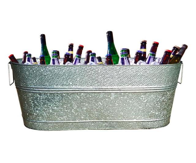 Rental store for GALVANIZED BEVERAGE TUB  - 80 QT in Plymouth MA