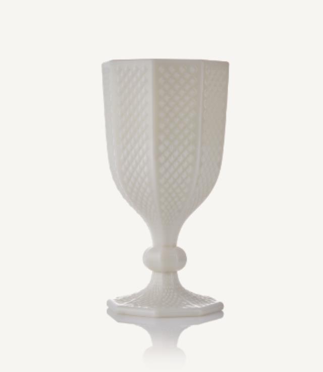 Rental store for Glass - Goblet Collette Milk 10 Oz in Plymouth MA