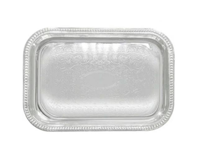 Rental store for 20 X 14  CHROME PLATED RECTANGULAR TRAY in Plymouth MA