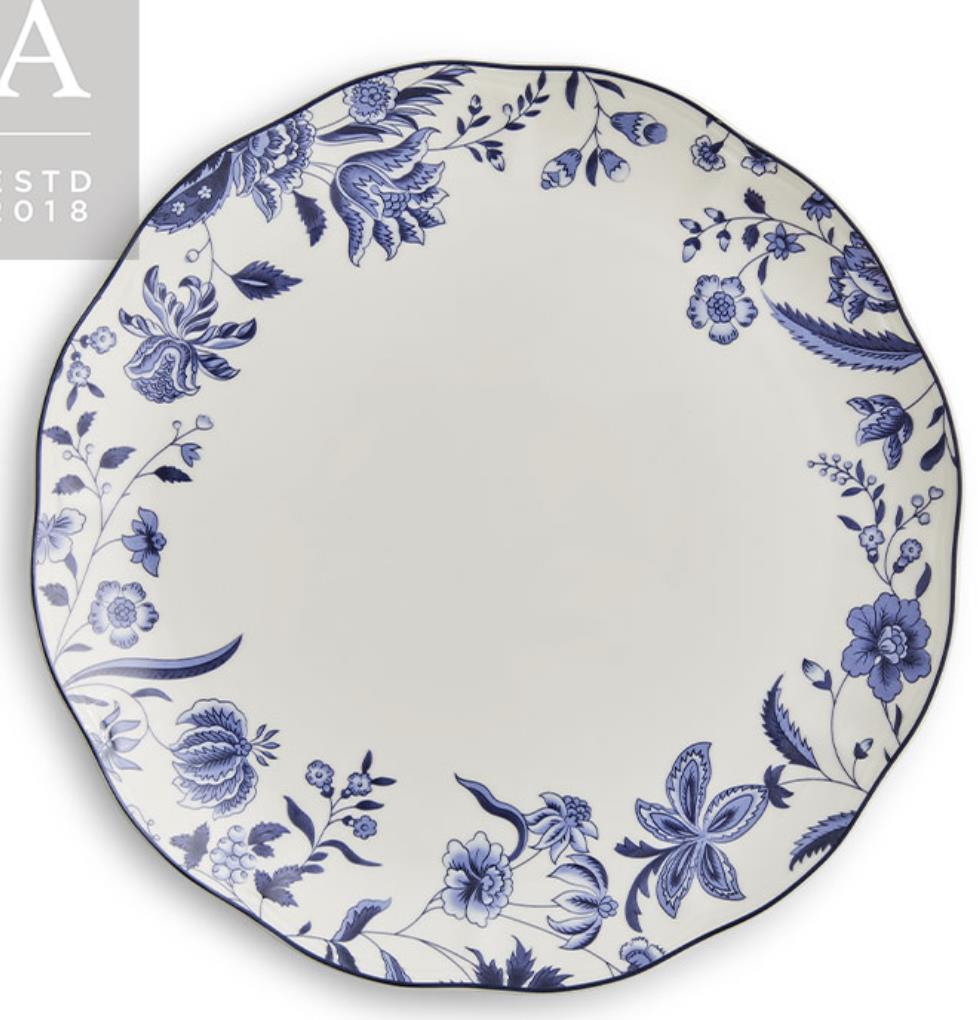 Rental store for Dinner Plate - 11  Eleanor Indigo in Plymouth MA