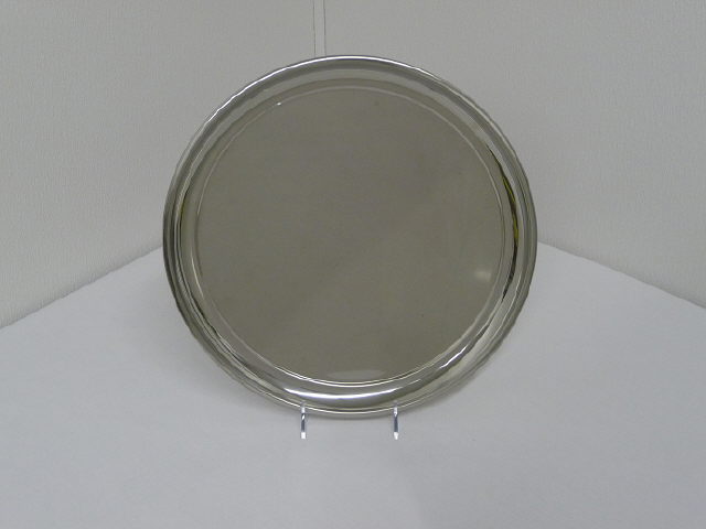 Rental store for Serving Tray - Round Stainless in Plymouth MA