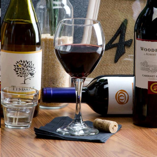 Rental store for Glass - Wine, 13.5oz  Red in Plymouth MA